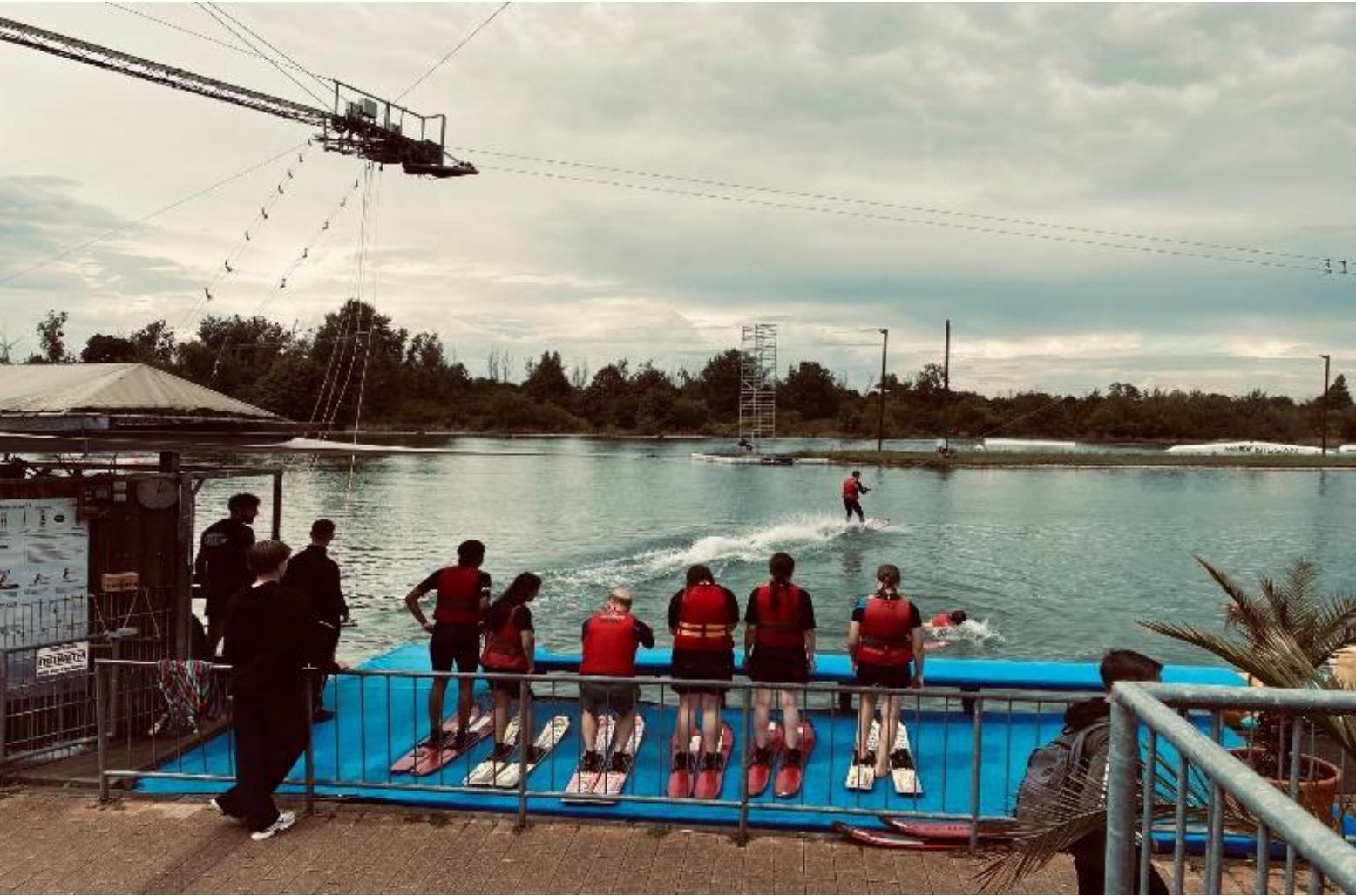 Mehr über den Artikel erfahren Wasserski-Action in Großbeeren
